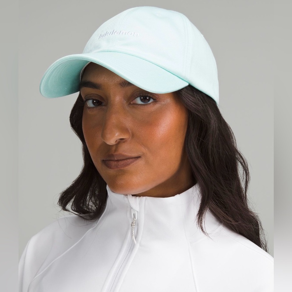 Lululemon NWT Classic Ball Park Unisex Cap Wordmark Ideal Mint Color Size S/M